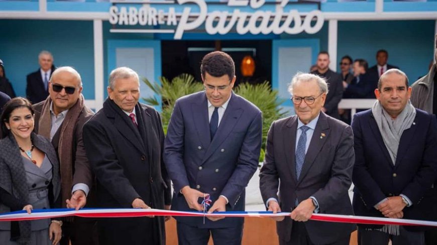 La casita dominicana en Fitur 2026 honra el legado de Frank Rainieri